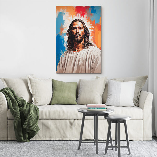 Peinture d'un homme aux cheveux longs Peinture d'un homme aux cheveux longs
