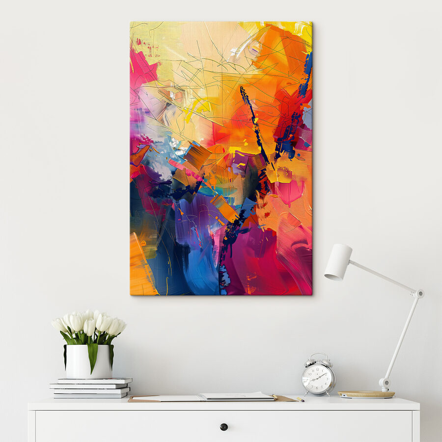 Un fond coloré avec différentes couleurs