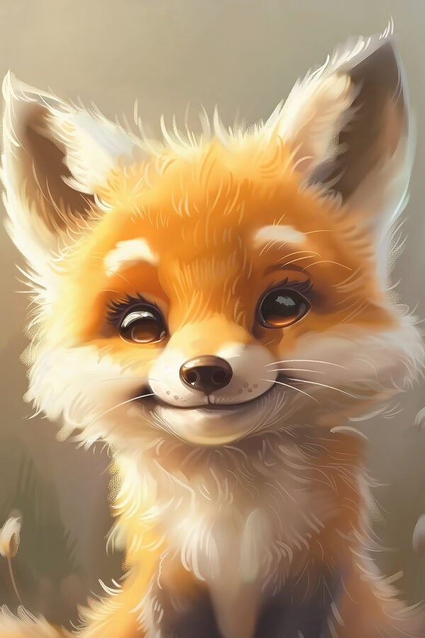 Dessin humoristique d'un renard Dessin humoristique d'un renard