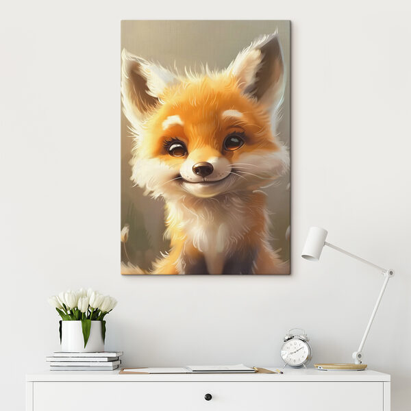 Dessin humoristique d'un renard Dessin humoristique d'un renard