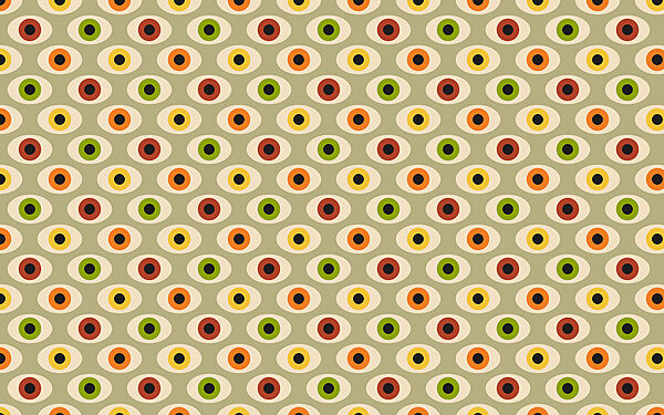Un motif d'ovales colorés Un motif d'ovales colorés