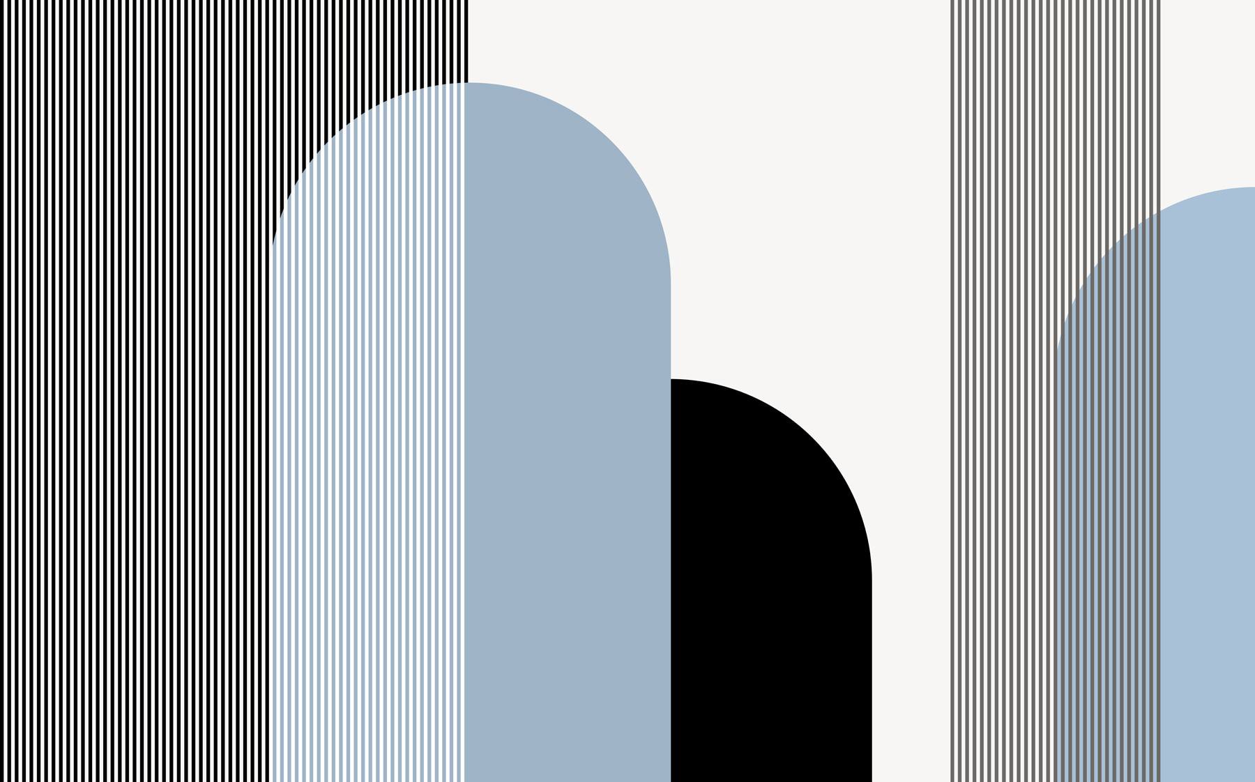 Une forme géométrique en noir et blanc et bleu w00631v2p - Une forme géométrique en noir et blanc et bleu - tegory