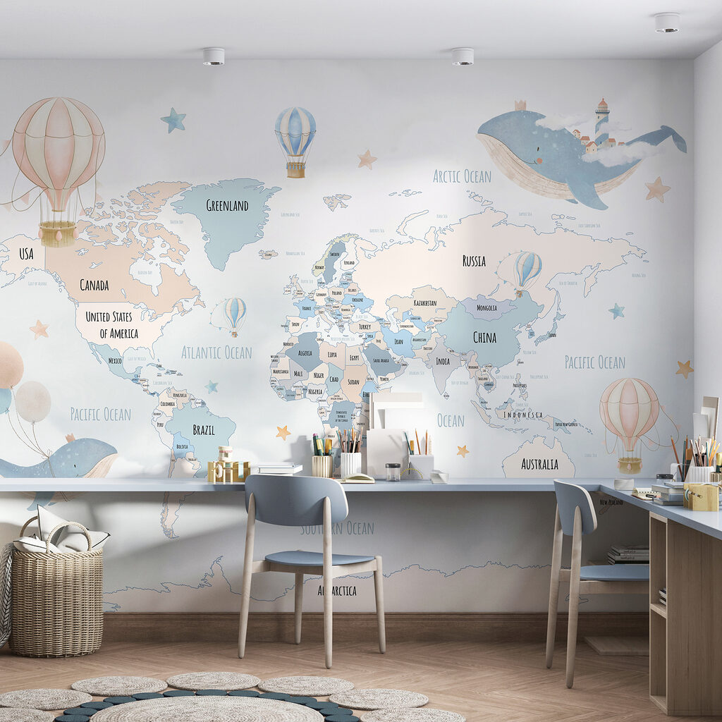 w00680v2pir1ms 1024x1024 - Une carte du monde avec des montgolfières - tegory