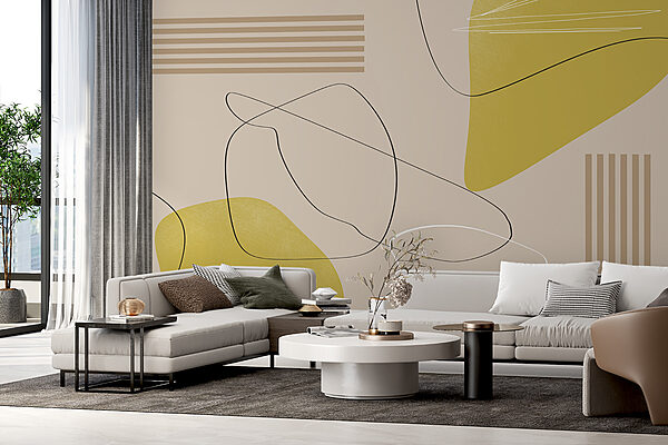 w00724pig10mr 600x400 - Lignes jaunes et noires sur fond beige - tegory