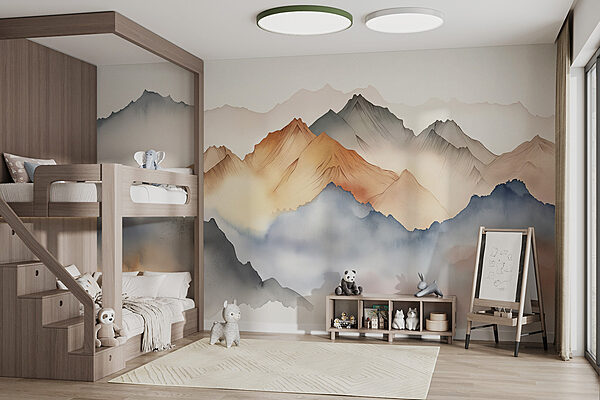 Une peinture de montagnes dans le brouillard w00683pir1mr 600x400 - Une peinture de montagnes dans le brouillard