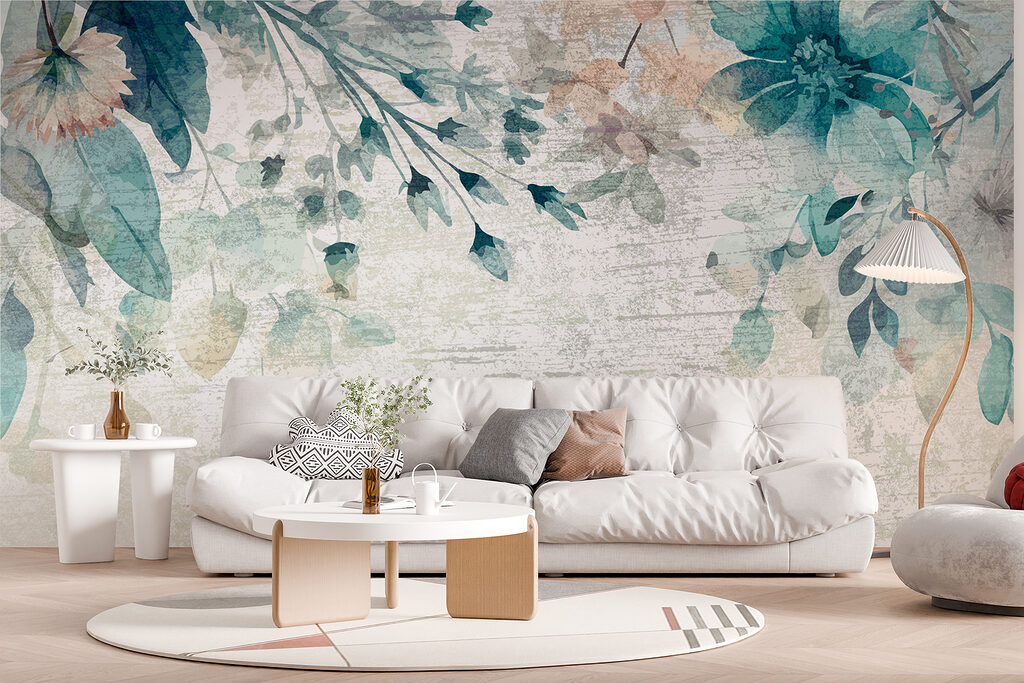 Une peinture de fleurs et de feuilles w00697pig35r 1024x683 - Une peinture de fleurs et de feuilles - tegory