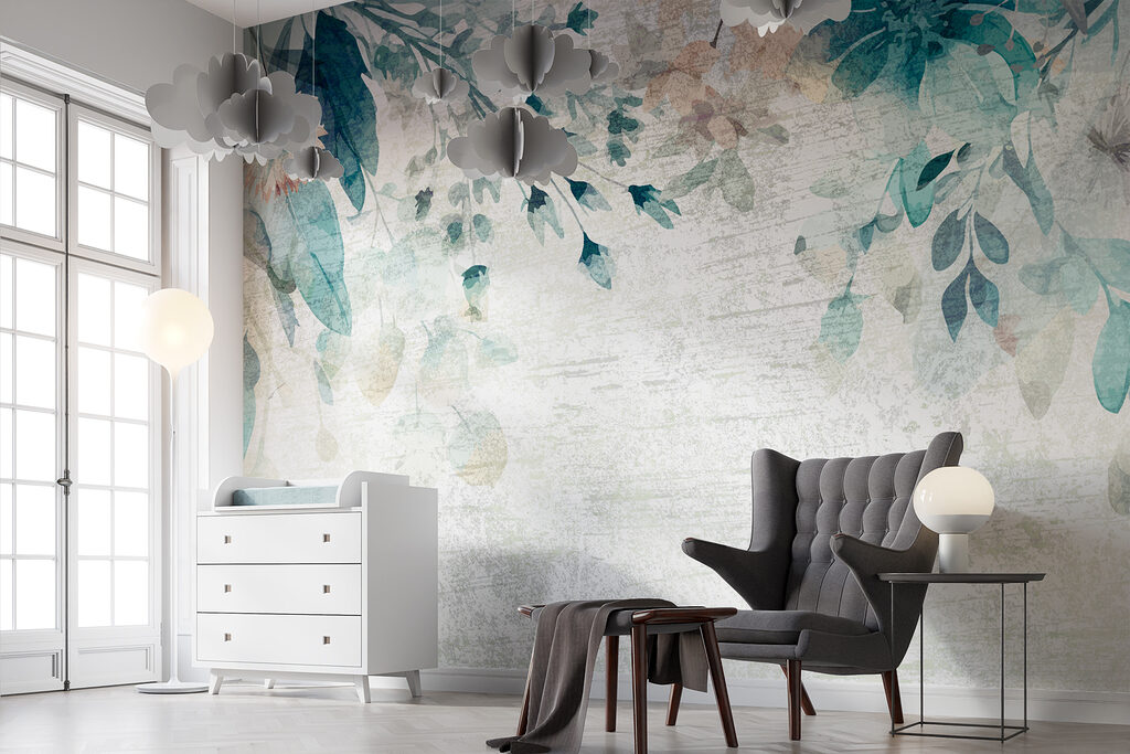 Une peinture de fleurs et de feuilles w00697pir20r 1024x683 - Une peinture de fleurs et de feuilles - tegory