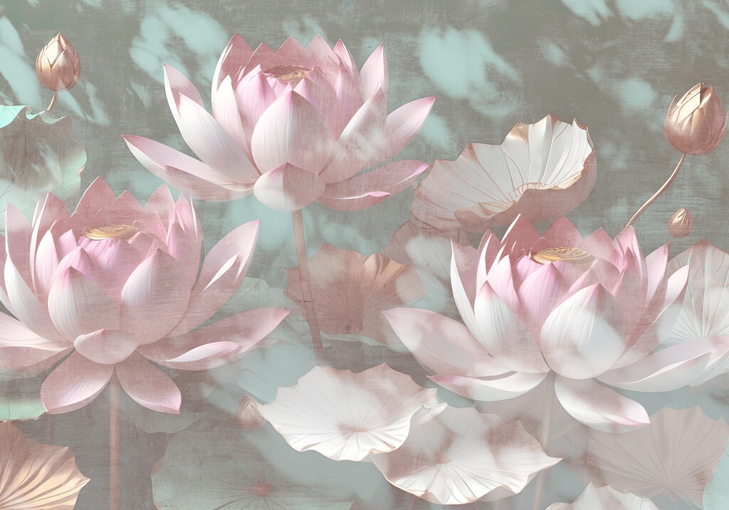 Un groupe de fleurs roses Un groupe de fleurs roses