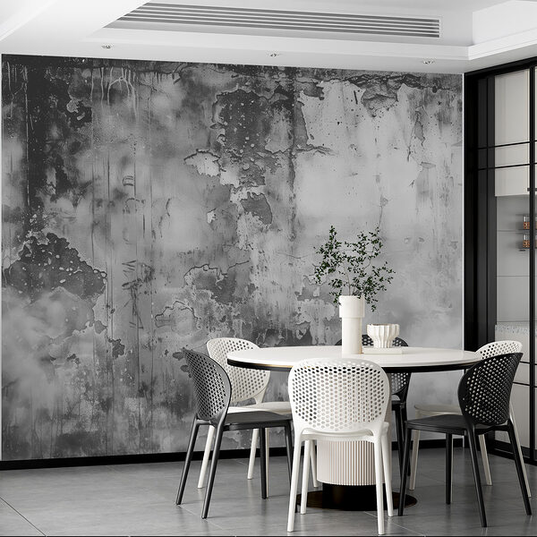Photo d'un mur en gris et blanc Photo d'un mur en gris et blanc