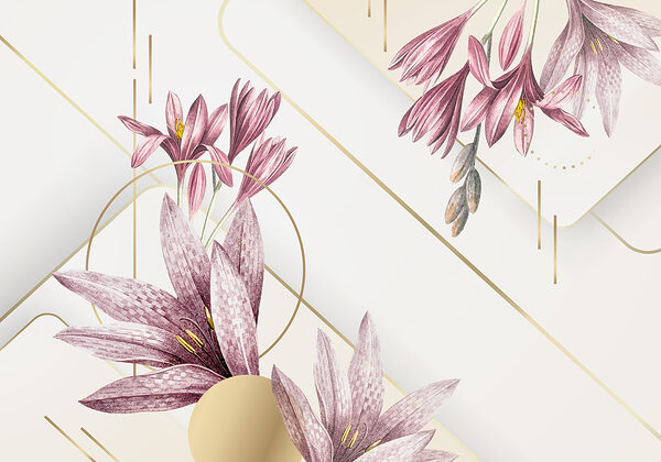 Élégantes fleurs de lilas, présentation artistique Élégantes fleurs de lilas, présentation artistique