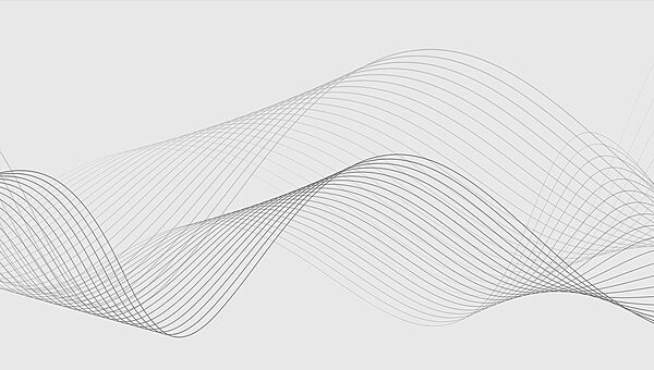 Une ligne ondulée noire et blanche Une ligne ondulée noire et blanche