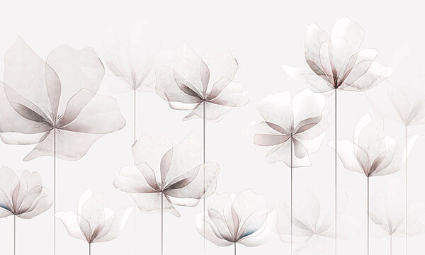Un groupe de fleurs blanches Un groupe de fleurs blanches