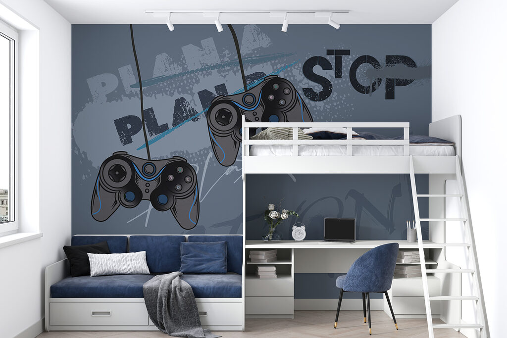 A video game controller from a cord A video game controller from a cord