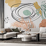 Papier peint Gros plan sur une peinture