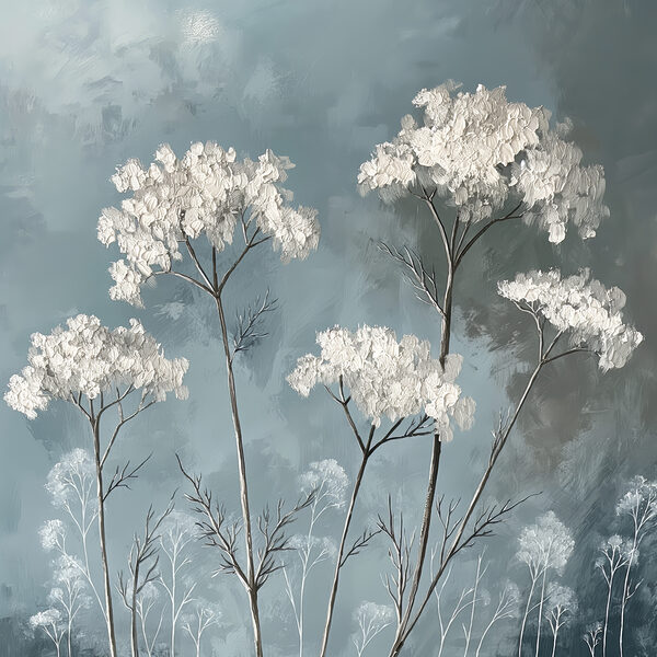 Un groupe de fleurs blanches Un groupe de fleurs blanches