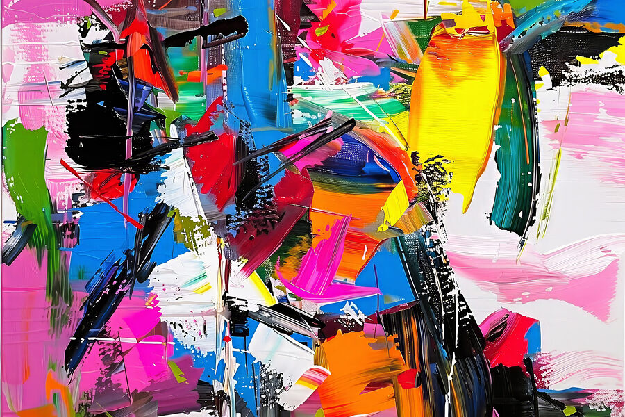 Un tableau de différentes couleurs Un tableau de différentes couleurs