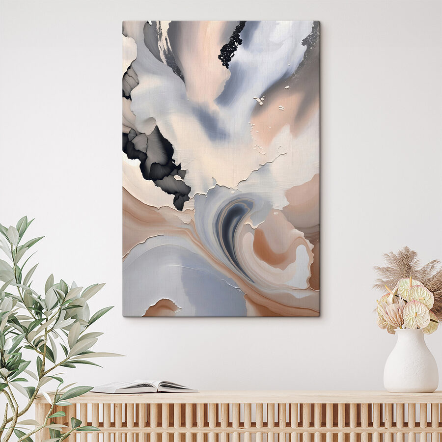 Gros plan sur une peinture