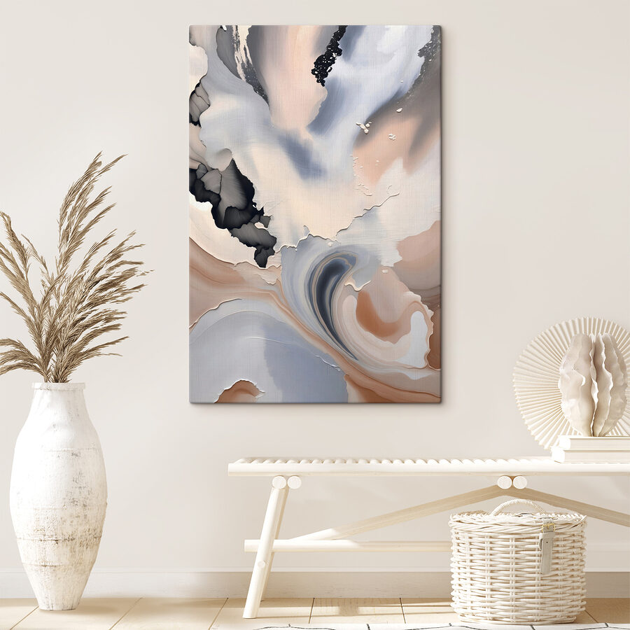 Gros plan sur une peinture