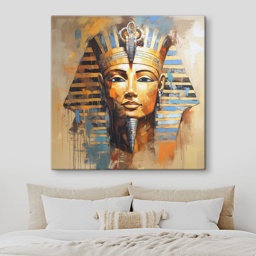 Peinture d'une reine égyptienne