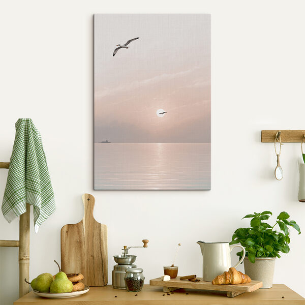 Une mouette volant au-dessus de l'eau Une mouette volant au-dessus de l'eau