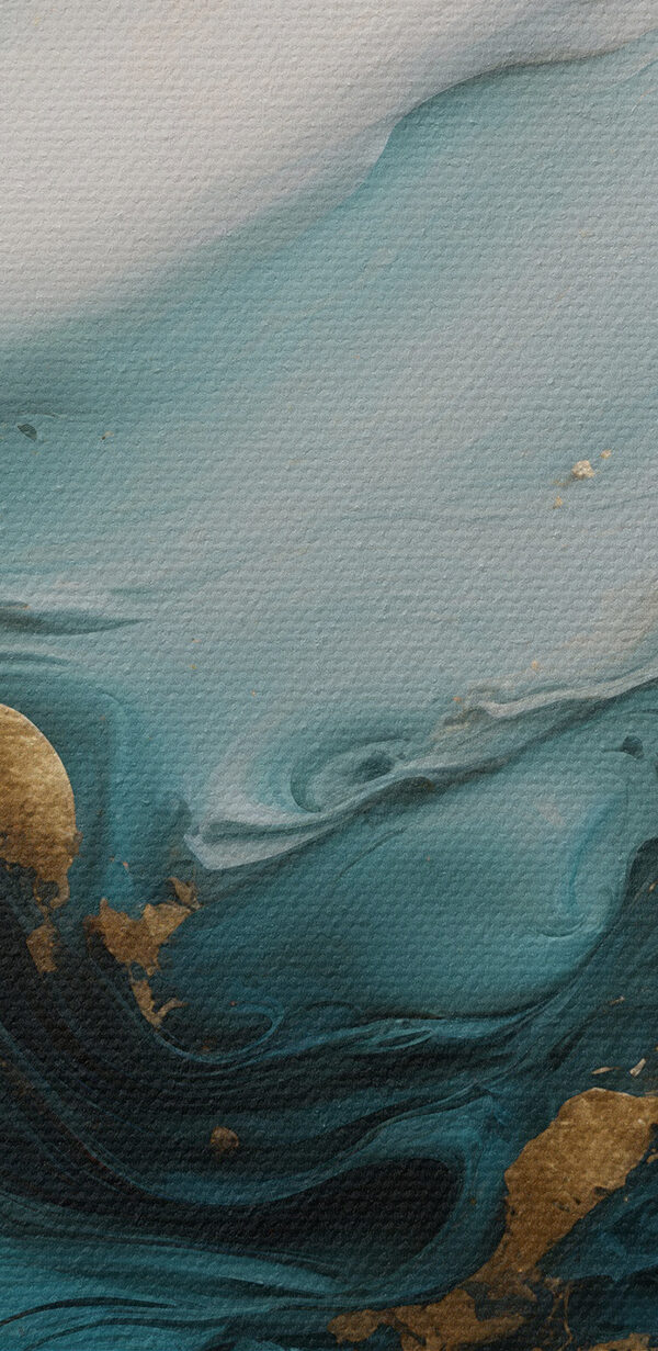 Gros plan sur une peinture Gros plan sur une peinture