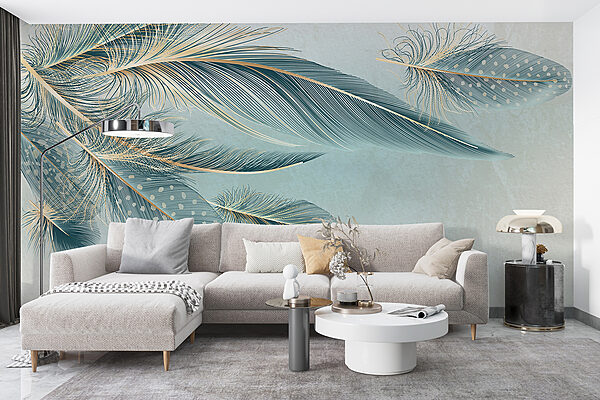 Groupe de plumes sur fond blanc w01312pig5mr 600x400 - Groupe de plumes sur fond blanc