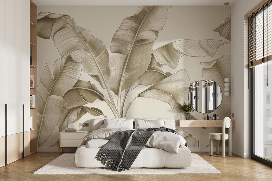 Gros plan sur les feuilles