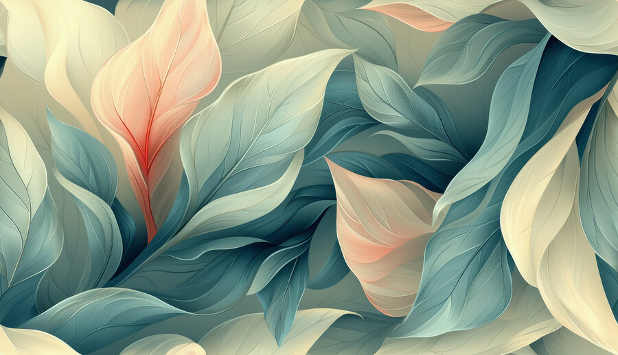 Gros plan sur les feuilles
