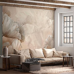 Papier peint Gros plan sur les fleurs