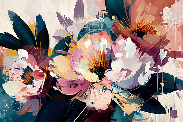 Un tableau de fleurs Un tableau de fleurs