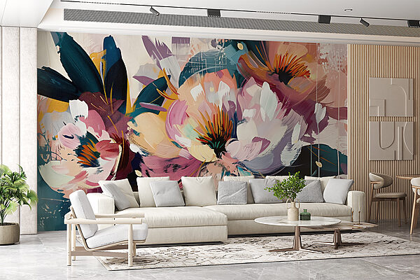 Un tableau de fleurs Un tableau de fleurs