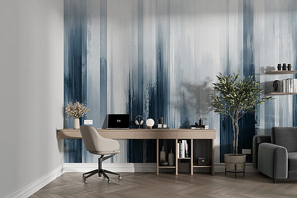 Gros plan sur une peinture Gros plan sur une peinture