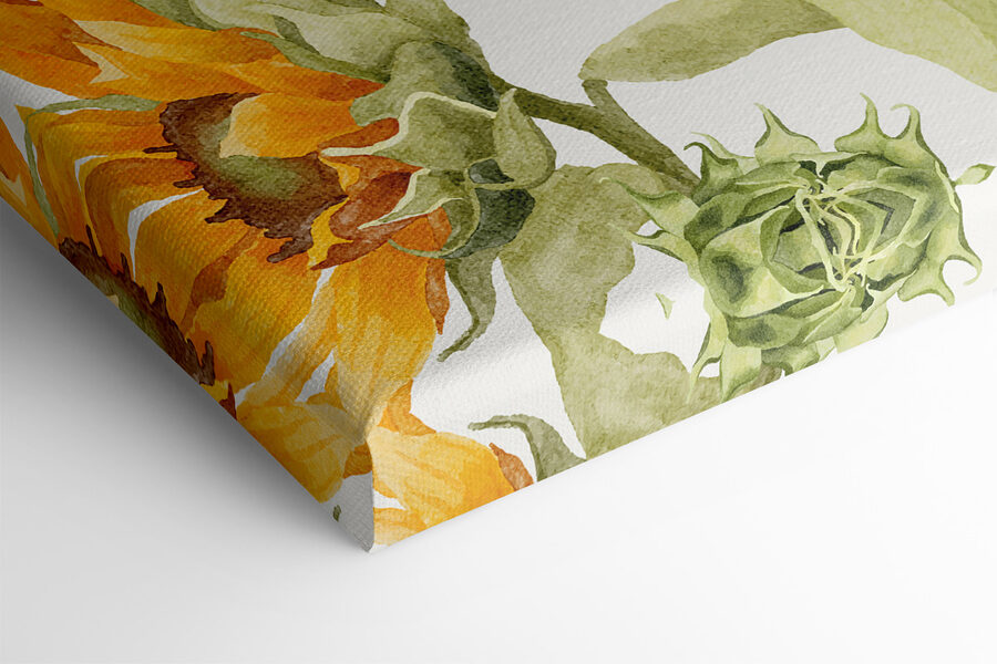 Tableaux Gros plan sur un tournesol – Image 3