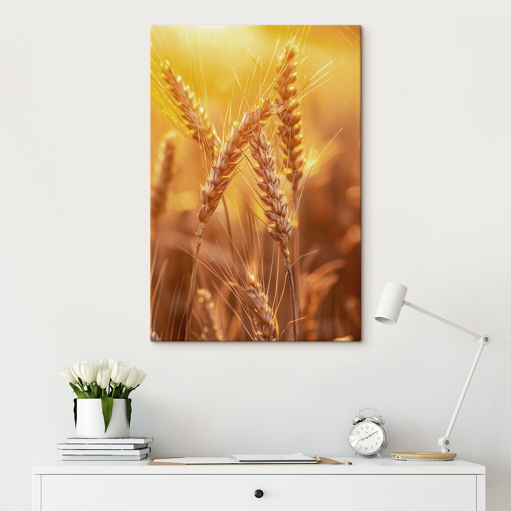 Close up of wheat in a field Close up of wheat in a field
