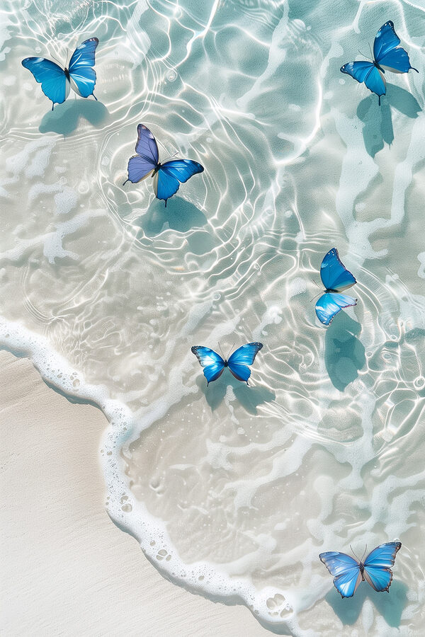 Papillons sur l'eau Papillons sur l'eau