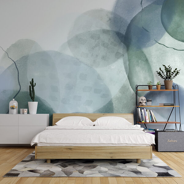 Gros plan sur une peinture Gros plan sur une peinture