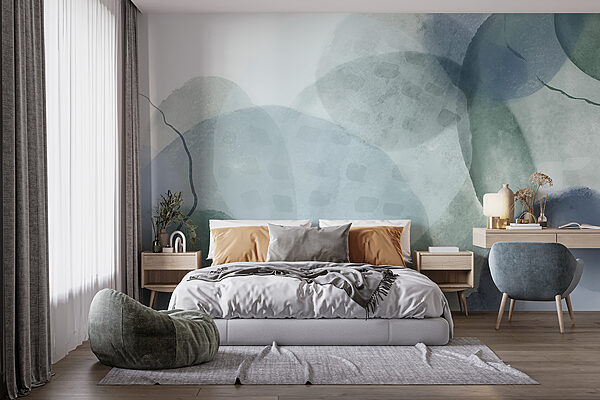 Gros plan sur une peinture Gros plan sur une peinture
