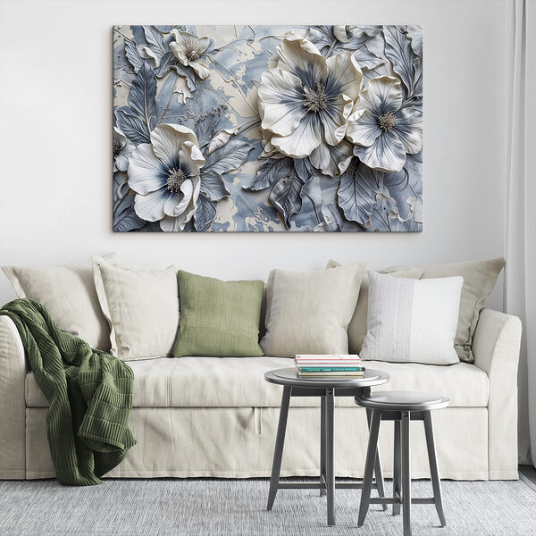 Groupe de fleurs sur une surface Groupe de fleurs sur une surface