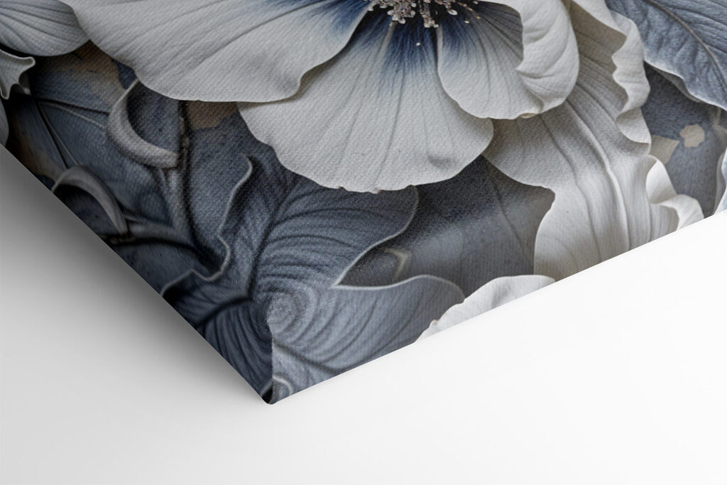 Group of flowers on a surface