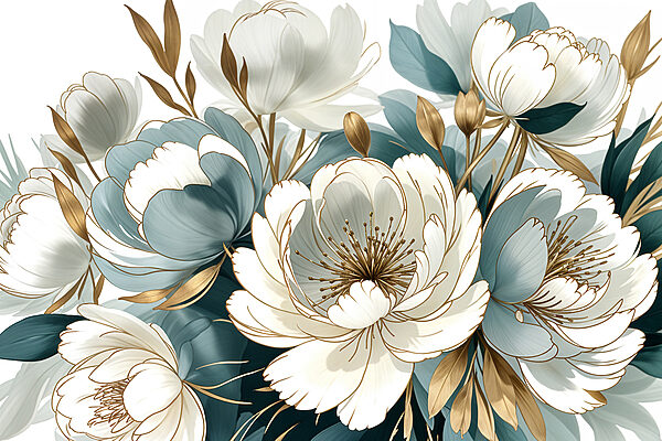 Gros plan sur des fleurs Gros plan sur des fleurs