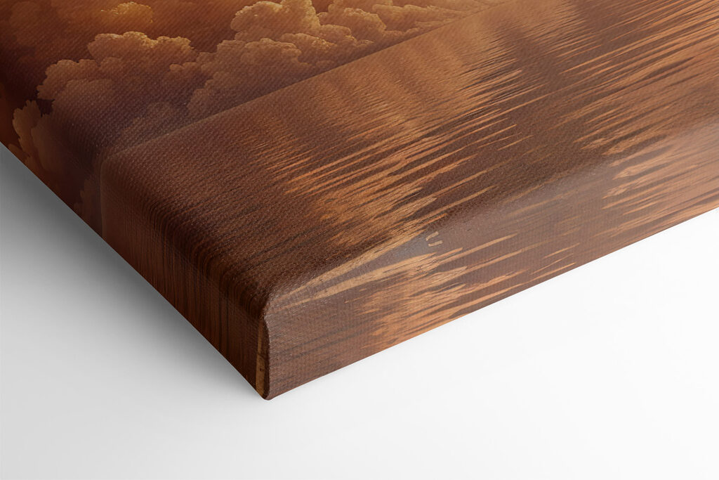 Moon and clouds in the sky