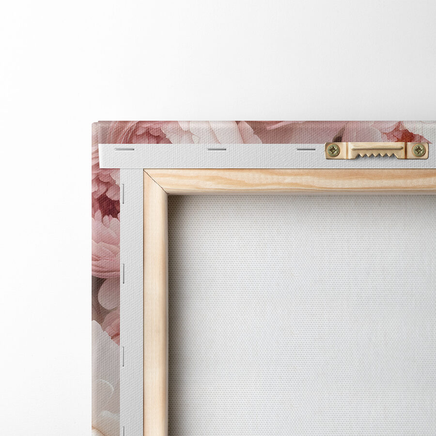 Groupe de fleurs blanches et roses