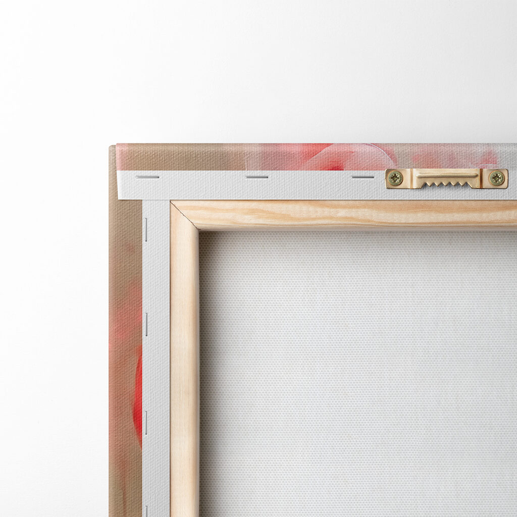 Pink flamingo with long legs