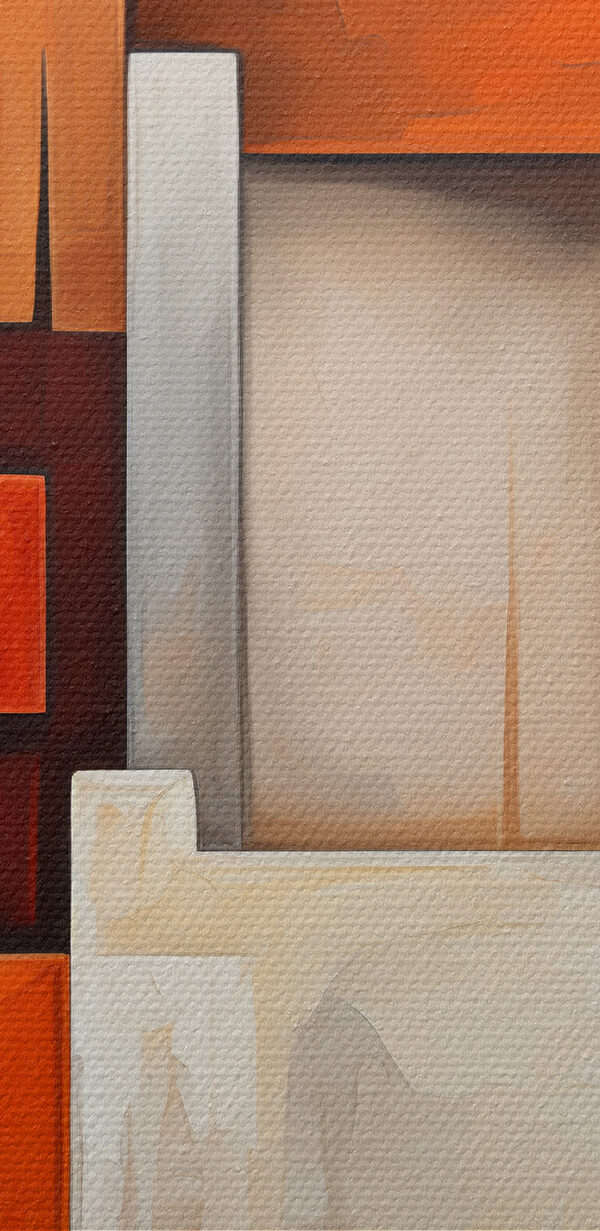 Peinture d'un motif coloré Peinture d'un motif coloré