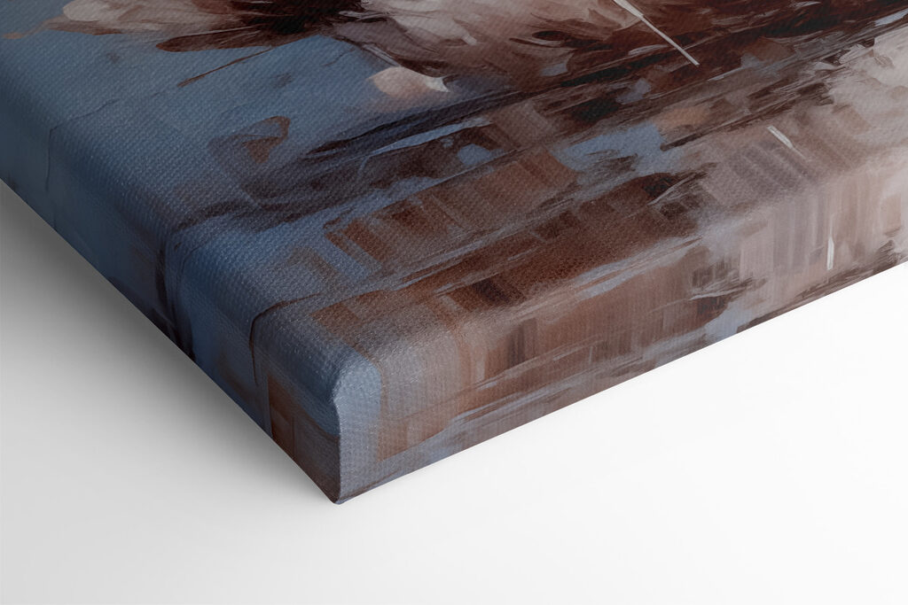 Two swans in the water