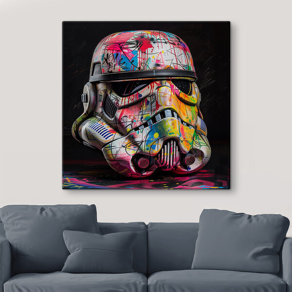 Casque coloré de soldat de la tempête Casque coloré de soldat de la tempête