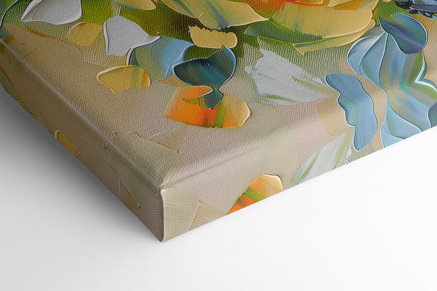 Peinture de fleurs sur toile Peinture de fleurs sur toile