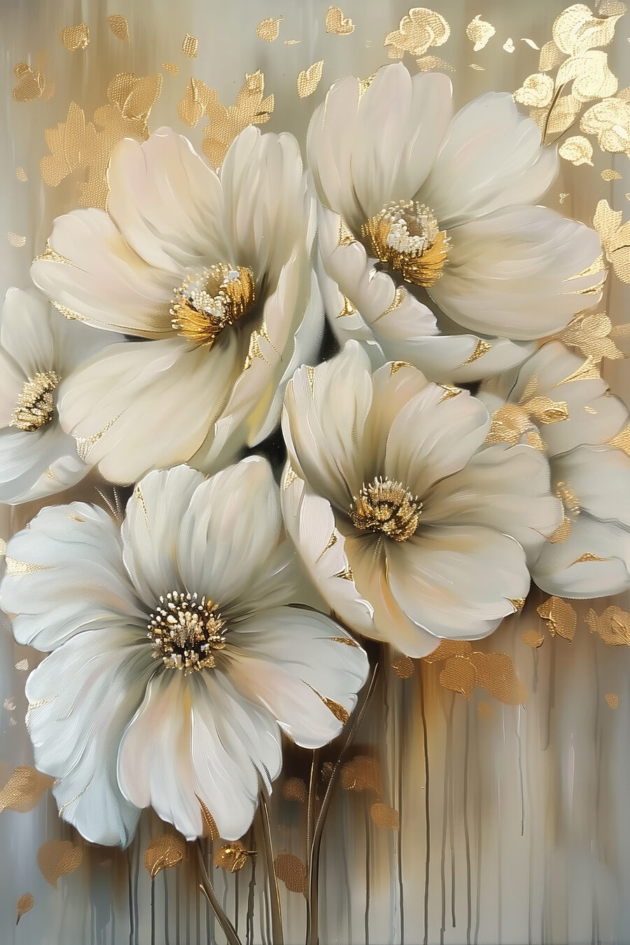 Gros plan sur des fleurs Gros plan sur des fleurs