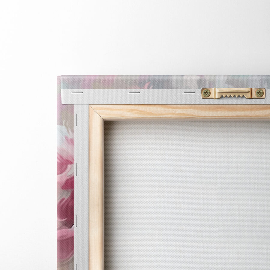 Tableaux Peinture de fleurs roses et blanches – Image 5