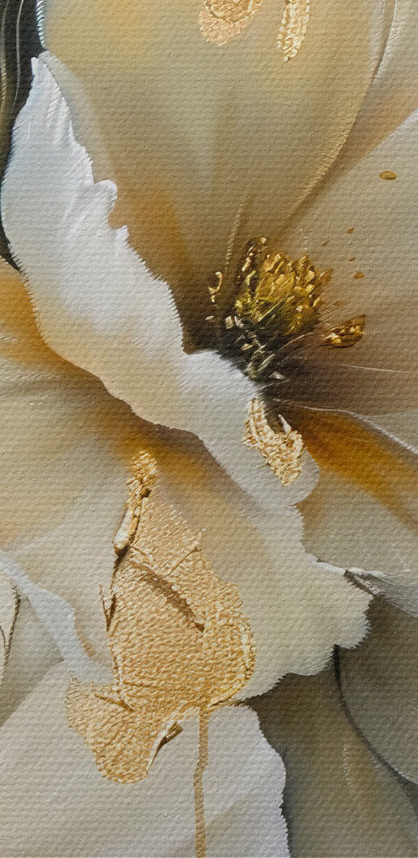 Fleurs élégantes avec détails métalliques. Fleurs élégantes avec détails métalliques.
